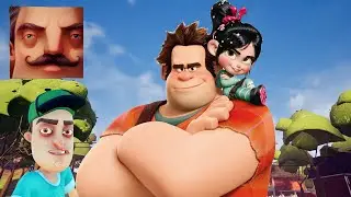 Hello Neighbor - My New Neighbor Big Wreck-It Ralph Final History Gameplay Walkthrough