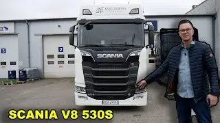 SCANIE V8 530S ODBIERAM OSTATNIE AUTO DO MOJEJ FIRMY *ODWALIŁEM NUMER* | NASIEROWSKI
