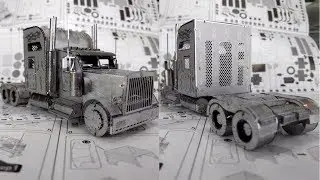 3D Metal Model build - Optimus Prime (in truck form) - Picture Kingdom