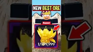 NEW BEST ORE in The Forge Roblox