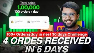 100 Orders in 30 Days Challenge | Only 6 Orders in 5 Days 😳 Can I Still Make It?!