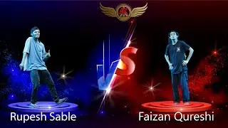 Top 12 || 6th Battle || Rupesh Sable VS Faizan Qureshi || Shabd Yuddh Lyrical Dance Battle