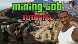 Mining job tutorial (മലയാളം) || #gta #rp #ngrp #sanandreas #miningjob #tutorial #malayalam #gameplay