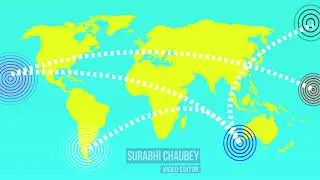 Map Project in Final Cut Pro X || Adobe After Effects CC 2017 ||  Video Editing by Surabhi Chaubey