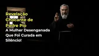 Revelação Chocante de Padre Pio: A Mulher Desenganada Que Foi Curada em Silêncio!