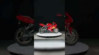 Red Bull Motorrad: Power Meets Style in Studio! #shorts