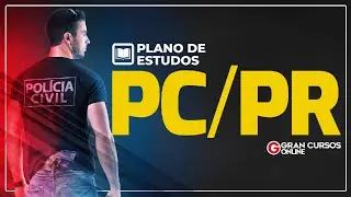 Plano de estudos PCPR &ndash; Investigador e Papiloscopista
