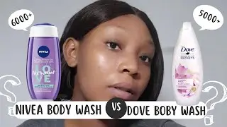 DOVE BODY WASH VS NIVEA BODY WASH