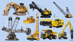 TYPES OF HEAVY EQUIPMENT AND THEIR FUNCTIONS : hydraulic shovel power shovel dragline drailing rig