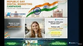Celebrate Republic Day with Digital Growth! | ADS AGENCY WORKS | HAPPY REPBLIC DAY 2026 | HYDERABAD