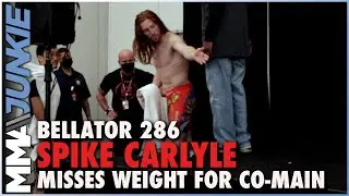 'This Isn't Right': Spike Carlyle HEATED After Bellator 286 Weight Miss