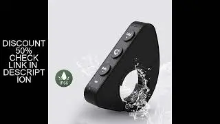 Waterproof Wireless Bluetooth Handlebar Remote Control Button for Helmet Headset Motorcycle/Bike Han