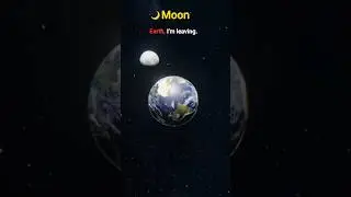 What If the Moon Left Earth? 🌕✨#AstroverseExplained #SpaceFacts #MoonImpact