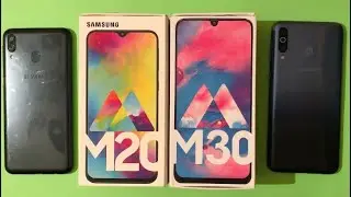 Samsung Galaxy M20 vs Samsung Galaxy M30 Android 10