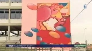Fresque sur une architecture r&eacute;pertori&eacute;e