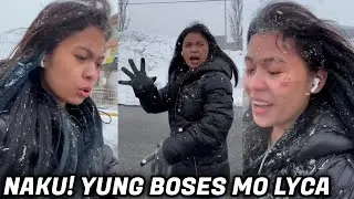MARAMI NAG-ALALA KAY LYCA GAIRANOD LUMUSOB sa SNOW STORM at NAGLARO Di MAKAPANIWALA Na GAGAWIN ITO