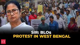 West Bengal BLOs protest over EC's SIR exercise, demand clarity and support