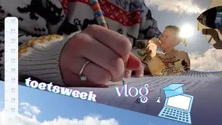 Mijn laatste toetsweek EVER *5 havo* 📖 🎓 | vlog + cijfers!  | veel leren & tips ~ 2025
