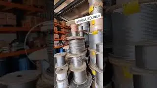 steel rope, chrome, insulated rope, rope, stainless rope,