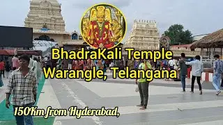 Bhadrakali Temple, Warangle, Telangana a 7th century most Renowned and Visiting Temple in INDIA.