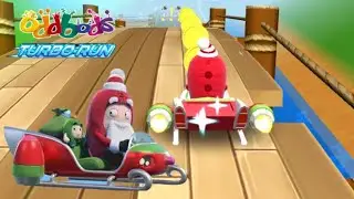 Oddbods Turbo Run - Santa
