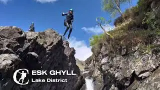 Ghyll Scrambling at Esk Ghyll in the Lake District with @Cragsadventures