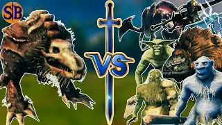 NEW Vile vs Every Mob | Valheim Mob Battle