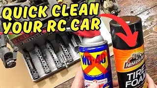 Быстрая чистка вашей радиоуправляемой машинки! #rc #rccar #rccars #armorall