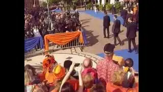 König Willem- Alexander und Königin Maxima in Wiesbaden