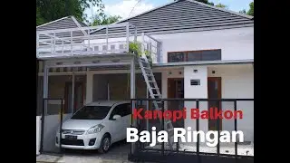 Kanopi Balkon Baja Ringan