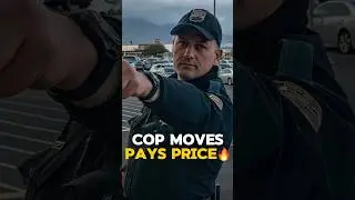 Cop tries to shut down an auditor, but it backfires fast 🔥