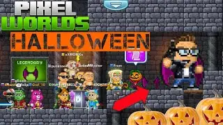 PixelWorlds- Halloween 2018(New Item+ Black Tower)