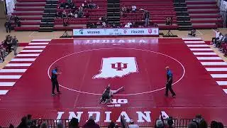 133 lbs - Indiana&rsquo;s Blaine Frazier vs. Michigan State&rsquo;s Caleb Weiand | Big Ten Wrestling