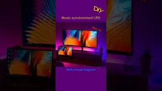 DIY music synchronised LED strip within ₹5! | With circuit diagram | #bc547 #diy #electronic #555ic