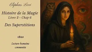 Eliphas Levi - Histoire de la Magie - Livre 2 - Chap.6 - Des Superstitions (Lecture comment&eacute;e)