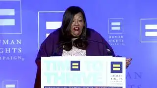 Ruby Corado Receives the Upstander Award at the 2017 Time To THRIVE Conference