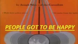 Joseph Niles   PEOPLE GOT TO BE HAPPY GOSPEL MUSIC   BARBADOS