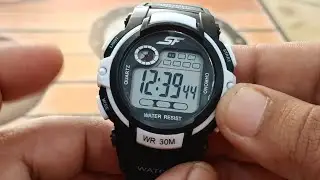 Sonata SF Digital Watch Time Configuration Step by Step