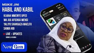 MSIKIE JINI HABIL AND KABIL KIJANA MWENYE UPEO WA HALI YA JUU AKIWA LIVE | SAMIA HOI