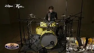 Pearl Decade Maple,  Zildjian K sweet Collection performed by  Drummer Yonghoon Lim