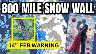 ❄️ Предупреждение о погоде в Великобритании: в ближайшие дни ожидается сильный снегопад.