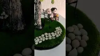 береза из бисера