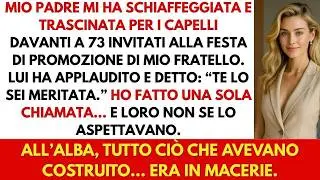 Mio padre mi ha schiaffeggiata e trascinata per i capelli  Una chiamata e la loro vita è crollat