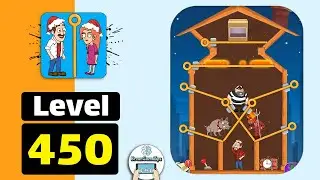 Home Pin - How to Loot? - Pull Pin Puzzle Level 450 Walkthrough Gameplay