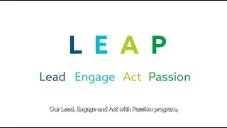Lead, Engage, and Act with Passion (LEAP) Program 2025
