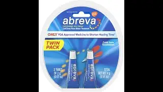Abreva Docosanol 10% Cream Tube, Treatment for Cold Sore Blister,This is my channel technical mind