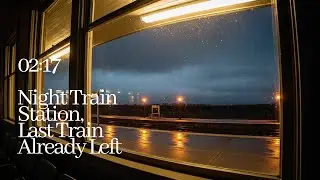 Night Train Station, Last Train Already Lef &mdash; 02:17 AM