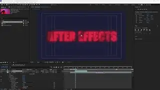 AFTER EFFECTS - Lesson 07 - Timeline, Layers, Solid, Text, Snap, Blending Modes, Styles and Effects
