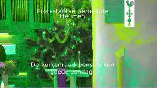 Joriskerk Heumen zondag 21 december 2025 - ds. P.A. van den Berg (Vierde Advent en Tafelviering)