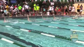 2015 - Prelims - Event - 34 - Heat - 1 - Boys 13-14 50 Backstroke